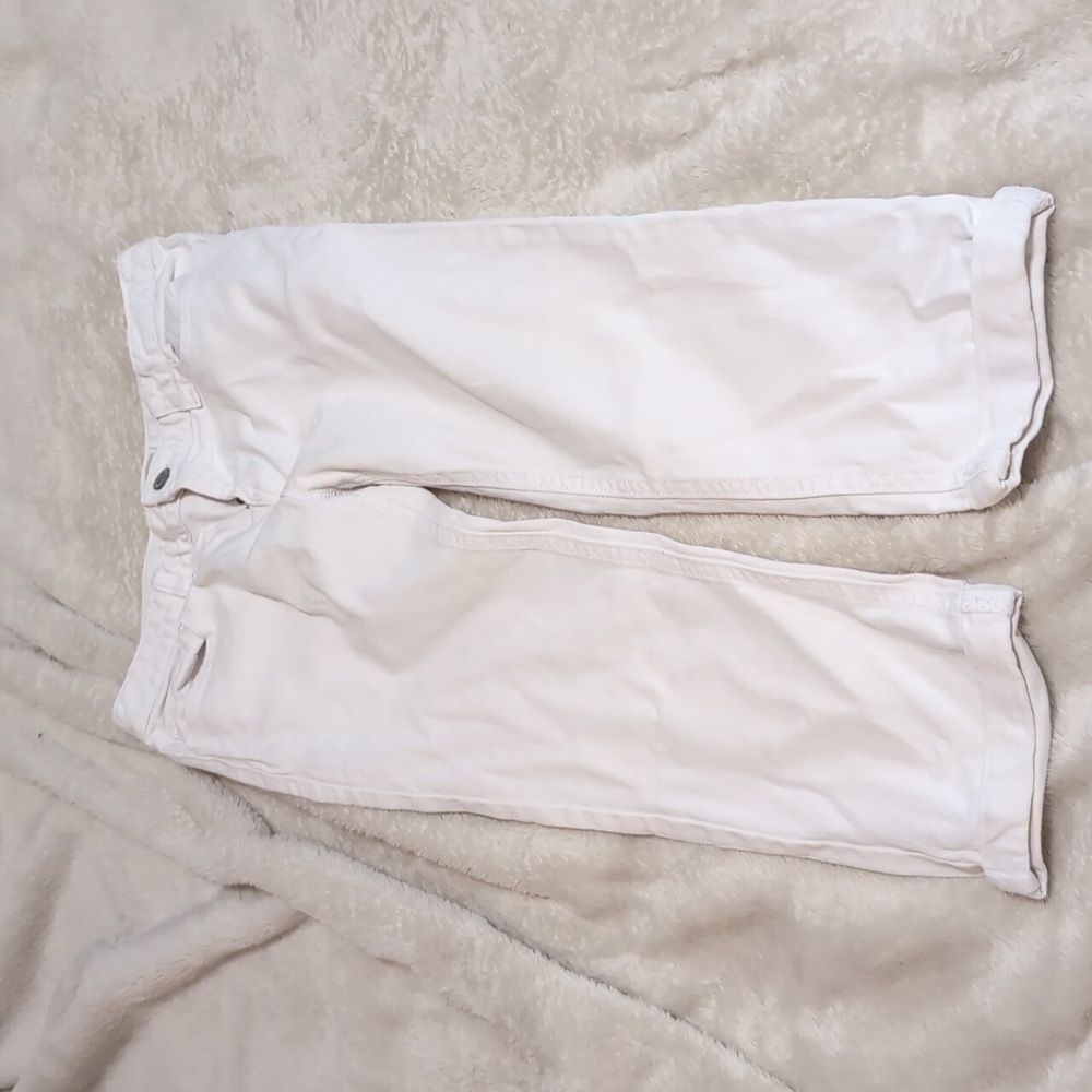 Old navy white jeans kids 14